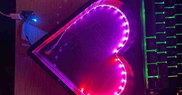 wled kalp andylb 3D modeller hobi yapımcılar fikirler Led ledler LED ışığı şerit 3d print model - Mito3D