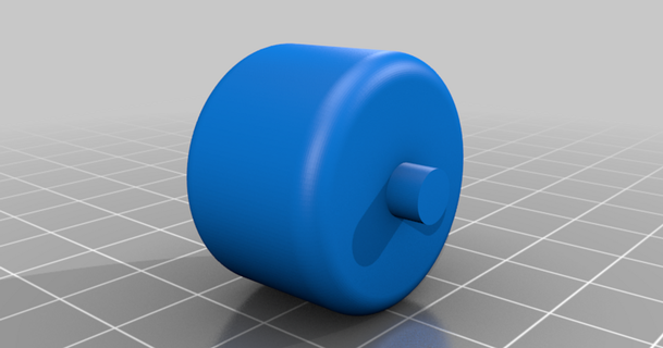 tape dispenser wheel moreconfusion 3D Models Household Other House Equipment thingiverse 3d print model - Mito3D