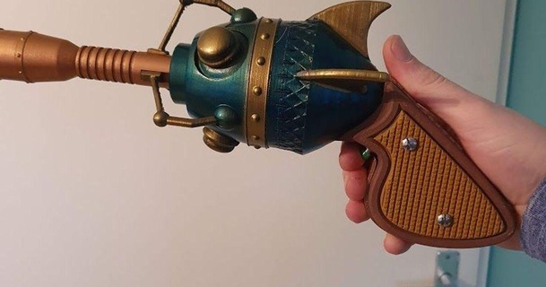 raygun moreconfusion 3D Models Costumes & Accessories Props thingiverse 3d print model - Mito3D