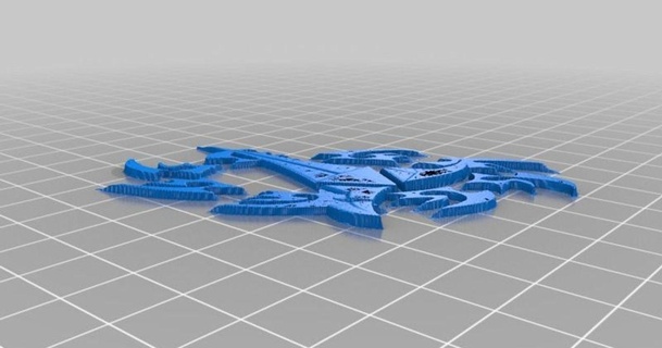 ring fire fleet logo magistus71 3D Models Hobby & Makers Other Ideas thingiverse 3d print model - Mito3D