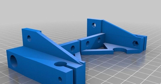 am8 - z-rod top mount mr dan 3D Models Printers Upgrades thingiverse 3d print model - Mito3D
