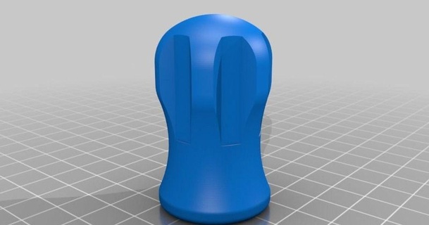 ultimate allen hex key screwdriver - short big handle mr dan 3D Models Hobby & Makers Tools thingiverse 3d print model - Mito3D