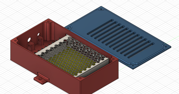 lrs 100 5 Fall Mantel Blutpackung 3D Modelle Hobby Macher Elektronik thingiverse 3d print model - Mito3D