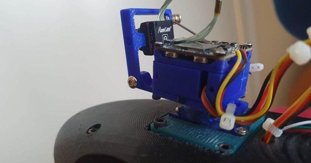 mini talon runcam split 4 pan tilt dano83 3D Models Hobby & Makers RC Robotics thingiverse 3d print model - Mito3D