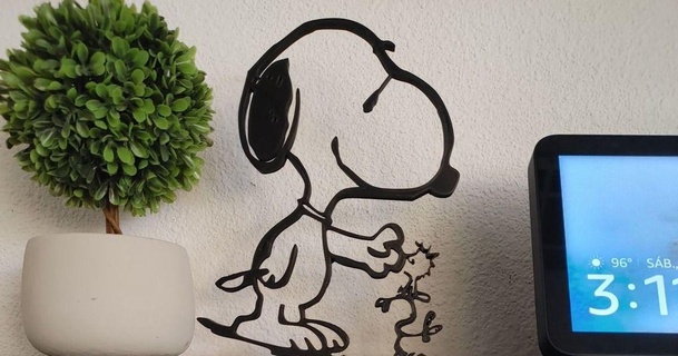 snoopy decor luigime5 3D Models Art & Design Other Designs thingiverse 3d print model - Mito3D