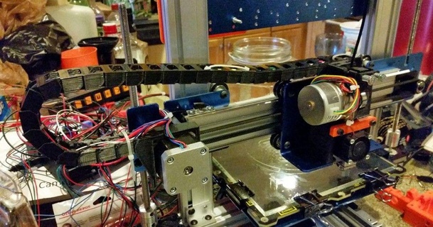 ord bot hadron chain mounts jneilliii 3D Models Printers - Upgrades cablechain dragchain ordbothadron ordbot 3d print model - Mito3D