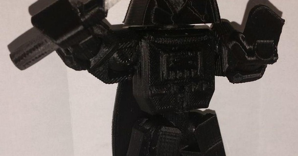 Darth Vader aksiyon şekil jneiliii 3D modeller oyuncaklar oyunlar dış mekan Darthvader Yıldız Savaşları şeytani 3d print model - Mito3D