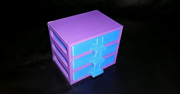 ranurado cajón caja jneilliii 3D modelos pasatiempo hacedores ideas personalizador thingiverse 3d print model - Mito3D