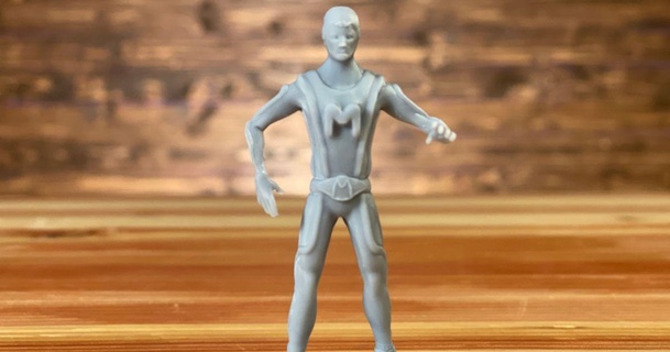 3d impresión nerd súper héroe profesor hobbs 3D modelos Arte diseño esculturas 3dpn 3dprintingnerd 3d print model - Mito3D