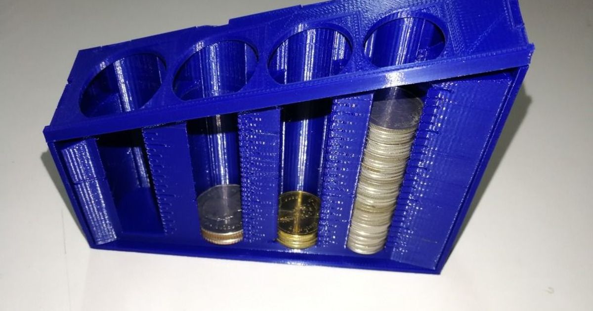 thai coin sorter erkark 3D Models Household Office coins customized thailand 3D print model - Mito3D