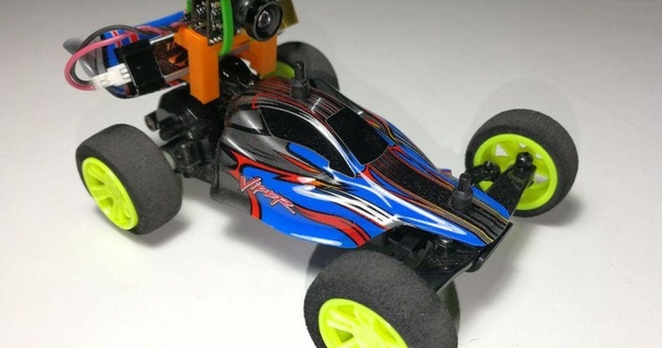 velocis fpv camera holder erkark 3D Models Hobby & Makers RC Robotics aio aiocam car fpvcar 3d print model - Mito3D