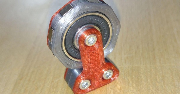 magnetic rotation fidget jori 3D Models Toys & Games Other 608bearing magnets 3d print model - Mito3D