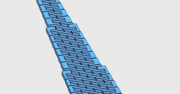 yapıcı kravat aynı kurt 3D modeller moda Aksesuarlar zincir posta güzel Parti 3d print model - Mito3D