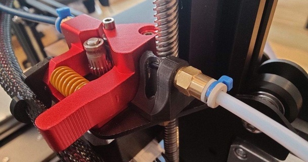 ender-3 filament guide bowden tube winsinn dual gear extruder pedrolamas 3D Models Printers - Upgrades filamentguide winsinndualgear thingiverse 3d print model - Mito3D