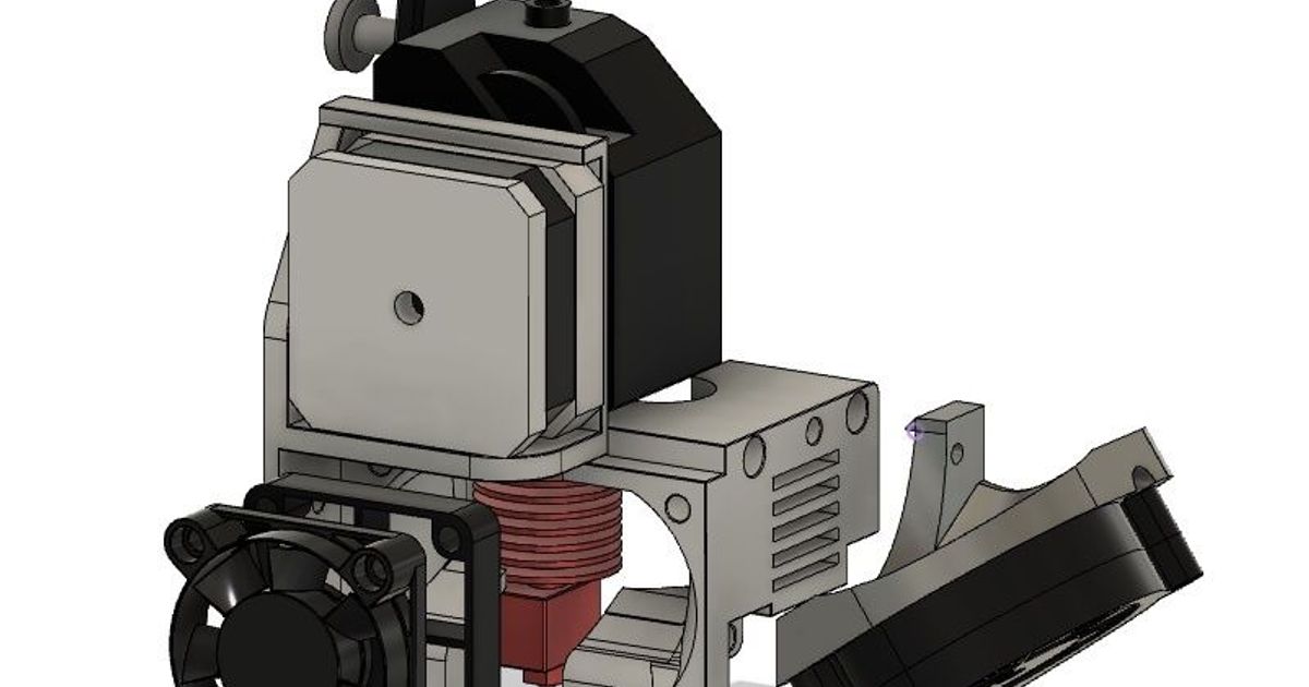 bmg v6 Ejderha Directdrive binmek cr10 ender3 Tevotornado idim 3D modeller yazıcılar yükseltmeler Bondtechbmg dragonhotend 3D print model - Mito3D