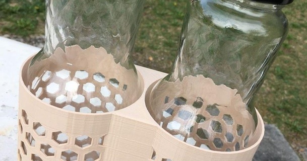double bouteille manche thanos 3D modèles Ménage maison équipement chose universelle 3d print model - Mito3D