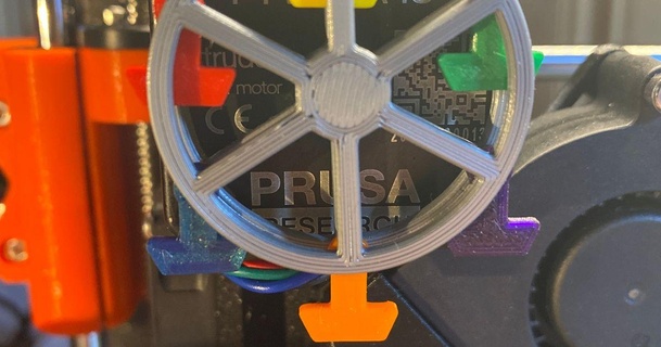 Ferris rueda extrusora visualizador grima 3D modelos impresoras accesorios indicador extrusor extrusorvisualizador motorvisualizador motor paso 3d print model - Mito3D