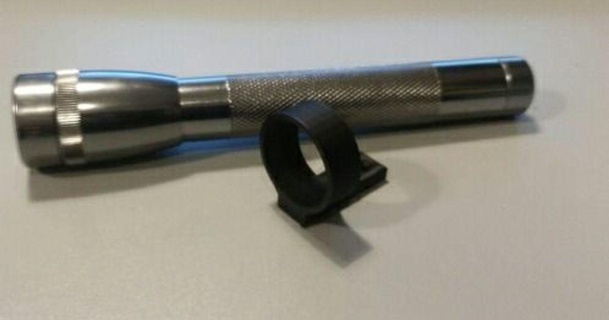 mini maglite suporte plammers 3D modelos passatempo fabricantes Ferramentas thingiverse 3d print model - Mito3D