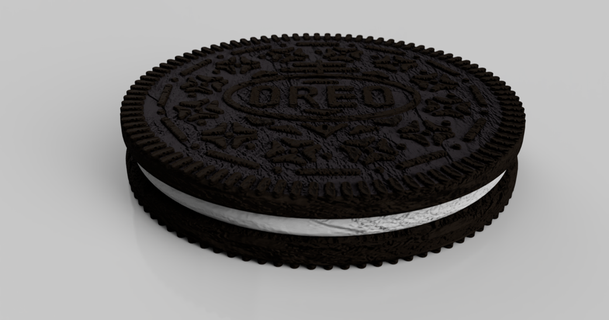 oreo kleiner lateiner 3D Models Household Kitchen cookie thingiverse 3d print model - Mito3D