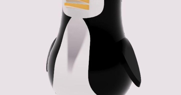 pingüino kleiner latín 3D modelos Arte diseño esculturas cifras dia pinguino día mundial wpd 3d print model - Mito3D