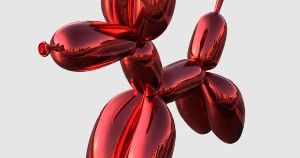 Ballon Hund Jeff Koons Nase optimiert lateiner 3D Modelle Kunst Design Skulpturen Architektur Jeffkoons 3d print model - Mito3D
