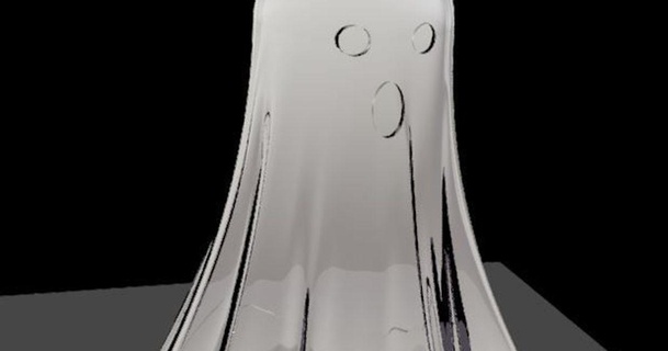 fantôme kleiner Latin 3D modèles jouets Jeux action figures statues Halloween vase chose universelle 3d print model - Mito3D