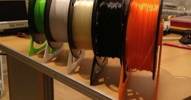 filament spool holder suromark 3D Models Printers Accessories thingiverse 3d print model - Mito3D