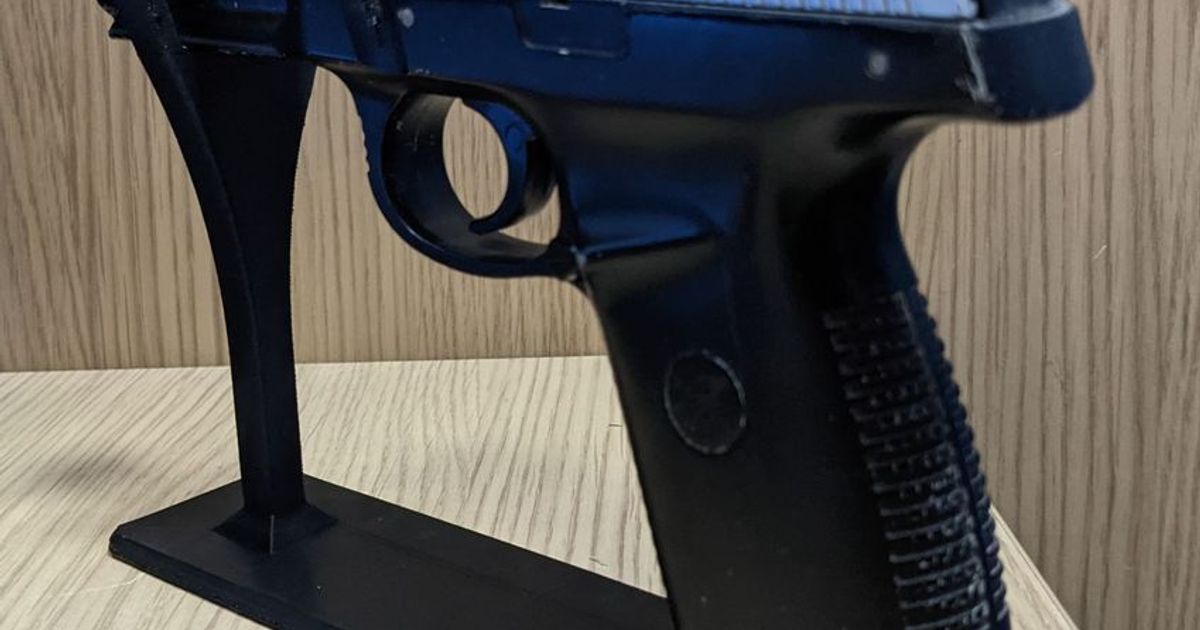 pistola In piedi jr 3D Modelli passatempo creatori utensili airsoft accessori softair pistole 3D print model - Mito3D
