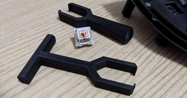 mechanical keyboard mx switch puller jgr 3D Models Gadgets Computers cherrymx mechanicalkeyboard 3d print model - Mito3D