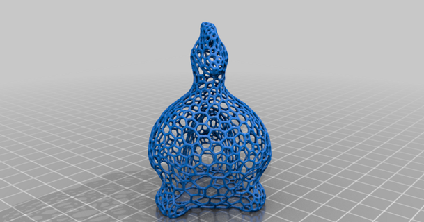 voronoi chicken 2md 3D Models Art & Design Sculptures thingiverse 3d print model - Mito3D