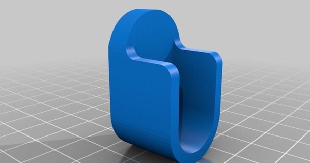 cloth rail mount jebril 3D Models Household Other House Equipment thingiverse 3d print model - Mito3D