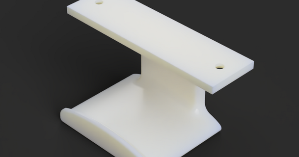 auricular estante soporte percha montar escritorio pedro 3D modelos artilugio audio auriculares thingiverse 3d print model - Mito3D
