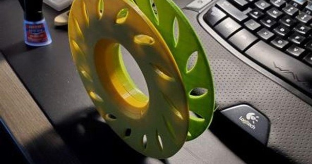 rotor carretel trixster87 3D modelos impressoras acessórios thingiverse 3d print model - Mito3D