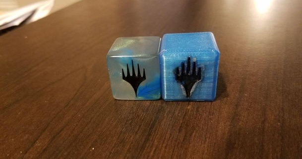 planar die trixster87  3D Models  Toys & Games  Other Toys & Games magicthegathering mtgdie thingiverse  3d print model - Mito3D