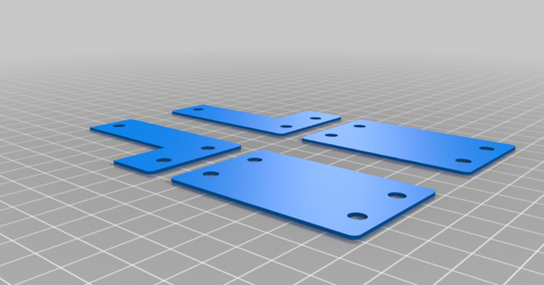 ender 3 v2 squash top ayak şim Ayarlamak leylek 3D modeller yazıcılar Aksesuarlar ayarlama antivibrasyon ender3v2 ayırıcı titreşim sönümleme 3d print model - Mito3D