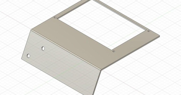 ender 3 lcd apoia painel devido 5i 7i vinnycordeiro 3D modelos 3D impressoras acessórios ender3 thingiverse 3d print model - Mito3D