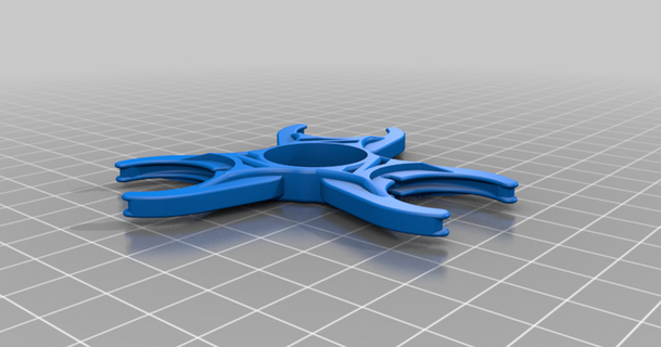 quarter spinner xxqpxx 3D Models Toys & Games Outdoor thingiverse 3d print model - Mito3D