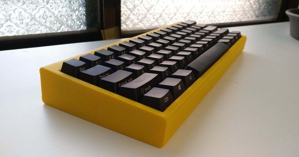 hässlich Kennzeichen ii geometrisch 60 Tastatur Fall Mantel geändert Tablett Ring Dichtung montieren Roger Arbogast 3D Modelle Hobby Macher Elektronik mechanische thingiverse 3d print model - Mito3D
