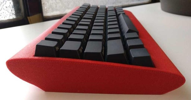 morrel geformt 60 Tastatur Fall Mantel geändert Tablett Ring Dichtung montieren Roger Arbogast 3D Modelle Hobby Macher Elektronik mechanische thingiverse 3d print model - Mito3D