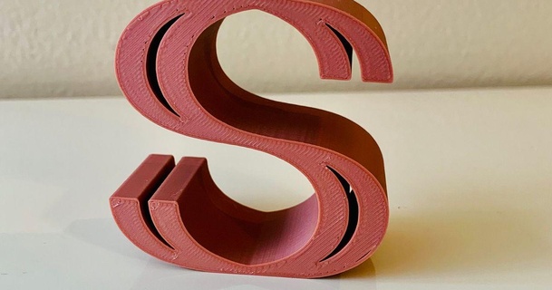 3d alfabeto lettera arte 3D Modelli design disegni 3dlettering 3dletters lettere dell 39 3d print model - Mito3D
