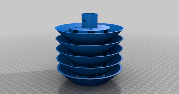 termo higrômetro baro radiação escudo cineuse 3D modelos passatempo fabricantes Ideias barômetro openscad pressão 3d print model - Mito3D