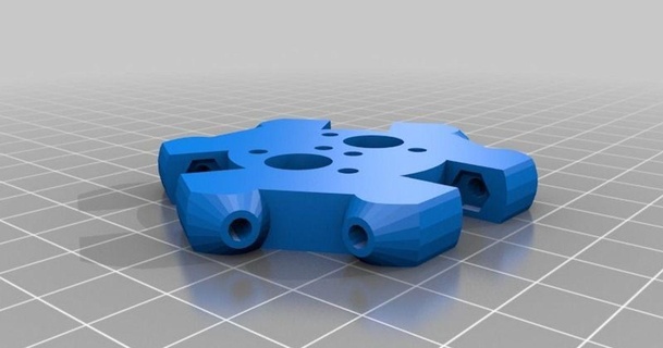 kossel Effektor e3d Chimäre pma 3D Modelle Drucker Upgrades thingiverse 3d print model - Mito3D