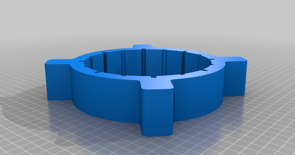 Frankford arsenal giratorio vaso apretón Jon 3D modelos pasatiempo hacedores herramientas pedo thingiverse 3d print model - Mito3D