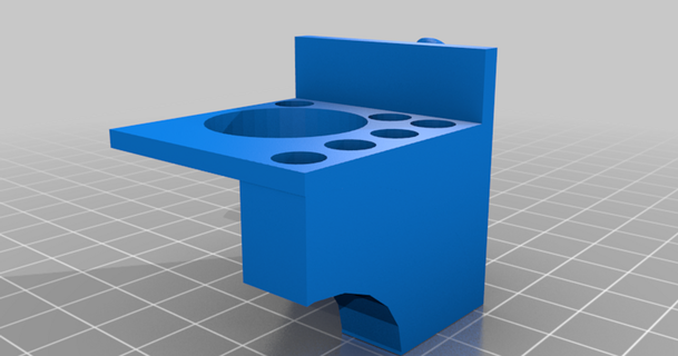 poderoso arsenal decapagem morrer pegboard Jon 3D modelos passatempo fabricantes Ferramentas deprime deprimir deprimente 3d print model - Mito3D