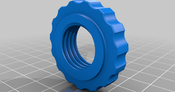 dremel nut klave 3D Models Hobby & Makers Tools thingiverse 3d print model - Mito3D