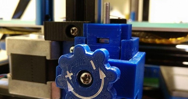 adimlab gantry-s geared adjustable z-stop jonbourg 3D Models Printers - Upgrades thingiverse 3d print model - Mito3D