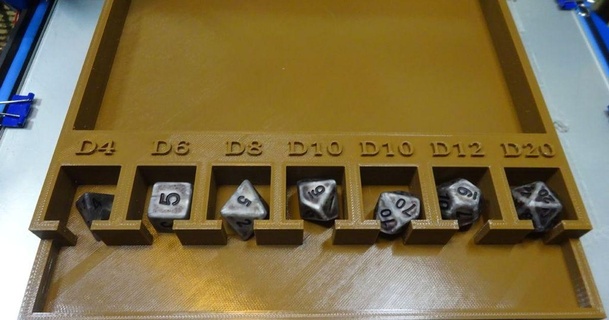 d&d dice tray - labeled remix jonbourg 3D Models Toys & Games Board thingiverse 3d print model - Mito3D