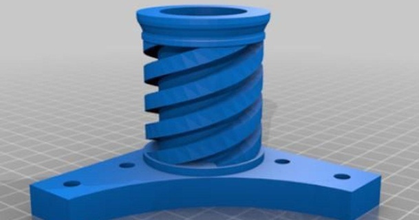 lead screw printer feet jonbourg 3D Models Printers Accessories thingiverse 3d print model - Mito3D