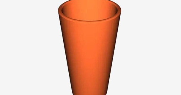16 oz beer glass jonbourg 3D Models Household Kitchen thingiverse 3d print model - Mito3D