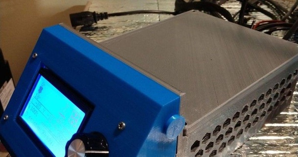 adimlab 3d impresora lcd tarjeta circuito impreso controlar caja Jonburgo 3D modelos impresoras actualizaciones 3dprinter controlador carcasa thingiverse 3d print model - Mito3D